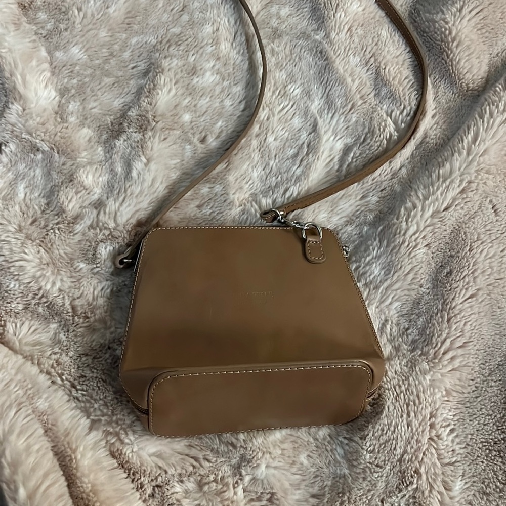 Vera pelle cross body purse